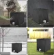 IBC Tote Cover for 1000L 275 Gallon Water Tank, UV Protection, Black
