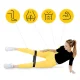 4Fizjo Mini Power Band Resistance Band, 1.2 mm, 15-20 kg, Black