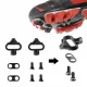 Rockbros PD303 Platform & SPD Bicycle Pedals - Black