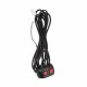 LED Strobe Light Kit for Trucks 4pc 12V with 10 Flash Modes and Remote, Amber
