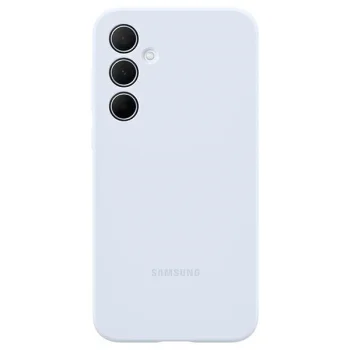 Samsung Silicone Cover Case for Samsung Galaxy A35 5G, Blue