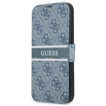 Guess iPhone 13 mini Case 4G Stripe Blue