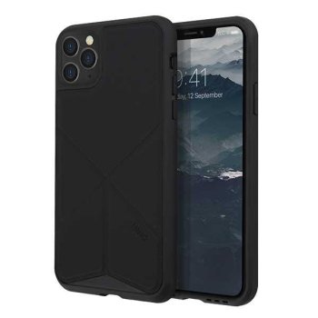 Apple iPhone 11 Pro Max 6,5" Uniq Etui Transforma Case Cover, Black | Telefona Maciņš Vāks Apvalks Bampers