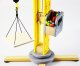 Bakalu Large Wooden Construction Crane, Rotating & Manual Control