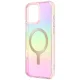 Uniq Iridescia Magclick Charging Case for iPhone 16 Pro Pink