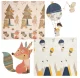 4Fizjo 667 Foldable Educational Play Mat for Kids 200 x 180 cm