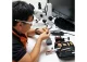 Headband Magnifying Glasses with 2 LEDs and 5 Lenses up to 3.5x, White