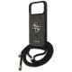 Guess 4G Big Logo Cord Stap Crossbody Phone Case Cover iPhone 17 Pro Max - Black