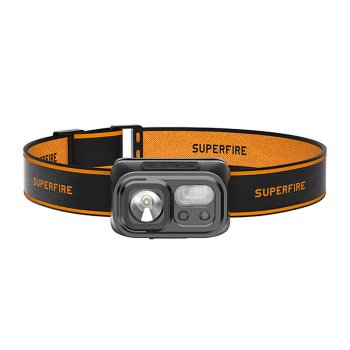 LED Headlamp Superfire HL23-S 350lm USB-C