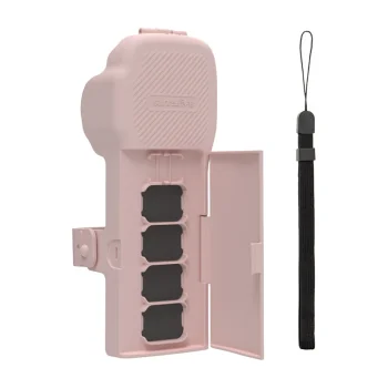 Sunnylife Protective Case with Straps for DJI Osmo Pocket 3, Pink