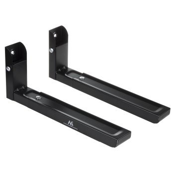 Maclean MC-915 B Microwave Wall Mount Bracket, up to 30 kg, Black