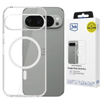 3mk Armor MagCase for Google Pixel 10 / 10 Pro - Transparent