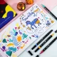 Acrylic Paint Marker Pens ARRTX, 24 Colours