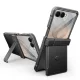 Tech-Protect Kevlar Pro Case for Samsung Galaxy Z Flip 8 with Hinge Cover and Dual Kickstand, Black