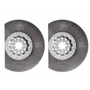 Fein Saw Blade SL Segment HSS D85 63502106220, 2 Pack