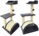 Gotel ZW2D Cat Scratching Post with House and Bridge, 68 cm