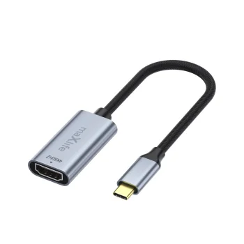 Maxlife MXHC-01 USB-C to HDMI Adapter 4K 60Hz, Black
