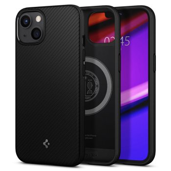 Spigen iPhone 13 vāciņš Tough Armor Mag, matēts melns