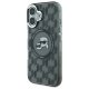 Чехол Karl Lagerfeld для iPhone 16 IML Monogram Karl&Choupette MagSafe, черный