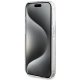 Guess iPhone 15 Pro Case IML 4G Gold Stripe, Brown