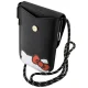 Hello Kitty Leather Hiding Kitty Cord Bag, Black
