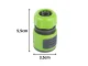 DIVODV 1/2\" Garden Hose Quick Connector, Green/Black