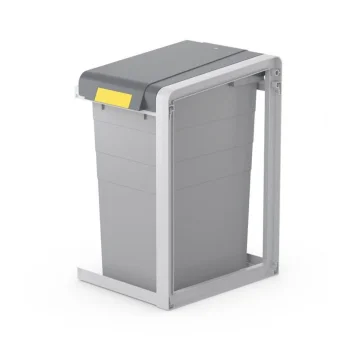 Waste Bin Extension Unit Hailo Profiline Öko XL, 38 l, Grey