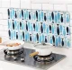 Aluminum Splatter Shield for Gas Stove, 83x39 cm