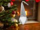 Christmas Gnome with Bendable Hat, 30 cm, Grey