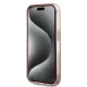 Karl Lagerfeld iPhone 15 Pro Max Case IML Choupette Head & Monogram, Pink