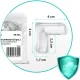 Ricokids 798400 Furniture Corner Protectors, 10 pcs, Transparent
