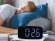 Electronic Alarm Clock with Vibration Pad and LED Display