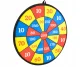 Safe Hook-and-Loop Dart Board Game for Kids with Balls and Darts