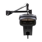 Wall-Mounted Salon Hair Steamer with Ozone Gabbiano 408D, Grey