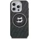 Karl Lagerfeld IML Choupette Head Logo MagSafe Case for iPhone 16 Pro Max, Black