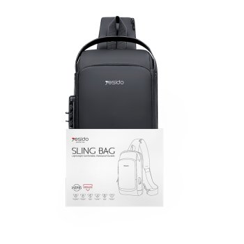 Yesido WB46 Waterproof Shoulder Bag 7", Black