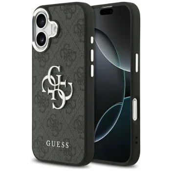 Guess iPhone 17 Case 4G Big 4G Classic Logo, Black