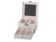 Jewelry casket organizer box trunk