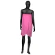 Terry Cosmetic Cape with Velcro Fastening, 70x150 cm, Pink