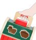 Wooden Shape Sorter Farm Activity Cube with Animals