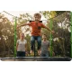 Neo-Sport Ns-04Z240F Garden Trampoline with Safety Net 140 cm (4.5 ft)