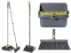 Long Handle Broom and Dustpan Set 2-in-1