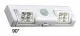 Wireless 8 LED Light with Motion and Twilight Sensor, White