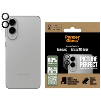 PanzerGlass PicturePerfect Lens Protector Tempered Glass Samsung Galaxy S25 Edge - Clear