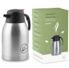 Termo tējkanna, termoss 2l Berdsen BD-780 | Vacuum Teapot Thermo Kettle Thermos