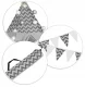 Nukido Tepee Tent with Lights for Kids, Gray