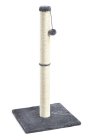 Cat Sisal Scratching Post, 100 cm - Beige/Gray
