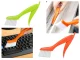 Crevice and Groove Cleaning Brush with Scraper