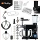 Ruhhy 00025728 Food Processor with Heated Bowl and Blender, 2000W, Black