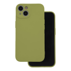 Apple iPhone 16 6.1'' Matt Silicone Color Case Cover, Olive